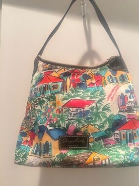 Nylon  Dooney & Bourke Sand Bar Tropical Print Nylon Bag!